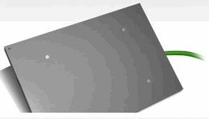  Enertex® ProxyTouch KNX  capacitive touch sensor, can be fixed behind surfaces as ceramics, wood and glass.