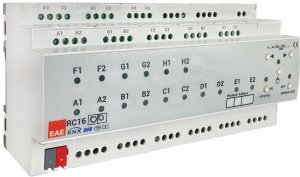 RCU1600 KNX ROOM CONTROL UNIT 16CH, 16 INPUT FANCOIL, SWITCH, BLIND ACTUATOR