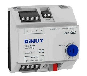 3-channels modular DALI dimming actuator