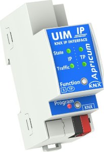 Apricum UIMip - KNX IP Interface with 4 tunneling channels, 2SU, REG
