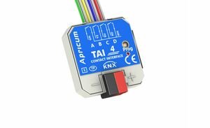 Apricum TAI4 - KNX Push Button Interface 4-fold, for flush-mounting